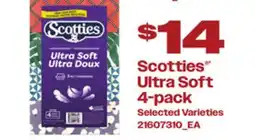 Loblaws SCOTTIES ' ULTRA SOFT 4-PACK offer