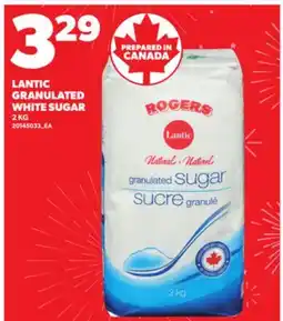 Loblaws LANTIC GRANULATED WHITE SUGAR, 2KG offer