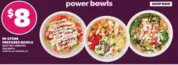 Loblaws IN-STORE PREPARED BOWLS, 350/400 G offer