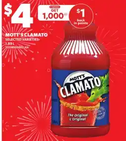Loblaws MOTT'S CLAMATO, 1.89 L 20318955002_EA offer