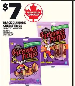 Loblaws BLACK DIAMOND CHEESTRINGS, 12/16'S offer