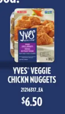 Loblaws YVES VEGGIE CHICKN NUGGETS offer