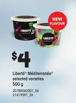 Loblaws LIBERTÉ MÉDITERRANÉE 500G offer
