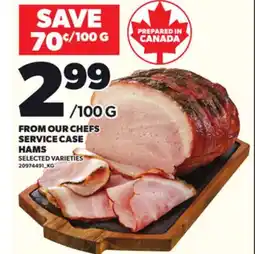 Loblaws FROM OUR CHEFS SERVICE CASE HAMS offer