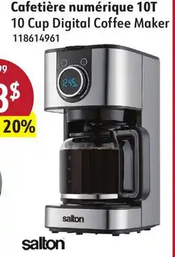 Sushi Shop Salton 10 Cup Digital Coffee Maker offer