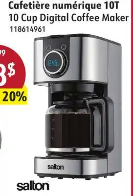 Sushi Shop Salton 10 Cup Digital Coffee Maker offer