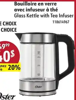 Sushi Shop Glass Kettle with Tea Infuser offer