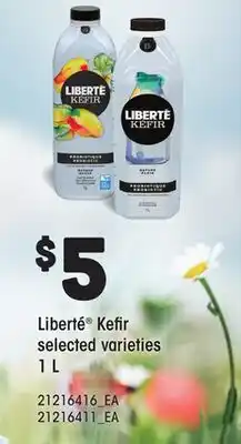 Loblaws LIBERTÉ KEFIR 1L offer