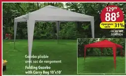 Sushi Shop Folding Gazebo with Carry Bag 10'x10' offer