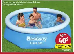 Sushi Shop Bestway 8ft Fast Set Pool offer