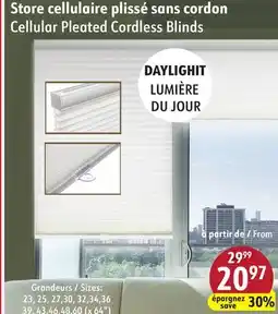 Sushi Shop Cellular Pleated Cordless Blinds offer