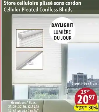 Sushi Shop Cellular Pleated Cordless Blinds offer