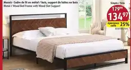 Sushi Shop Wood Bed Frame with Wood Slat Support Twin offer