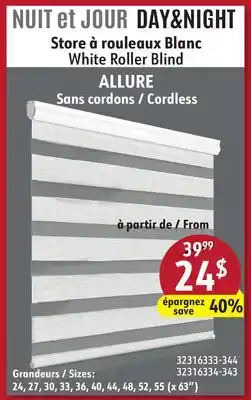 Sushi Shop White Roller Blind offer