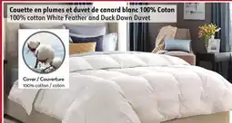 Sushi Shop 100% cotton White Feather and Duck Down Duvet offer