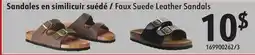 Sushi Shop Faux Suede Leather Sandals offer