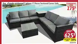 Sushi Shop 7 Pieces Sectional Corner Sofa offer
