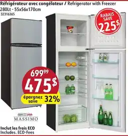 Sushi Shop Refrigerator with Freezer offer