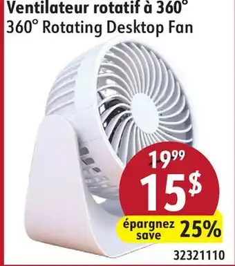 Sushi Shop 360° Rotating Desktop Fan offer