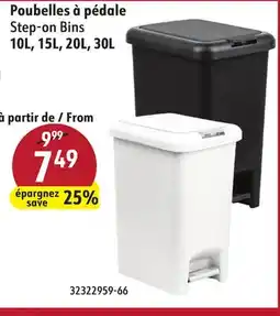 Sushi Shop Step-on Bins offer