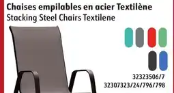 Sushi Shop Stacking Steel Chairs Textilene offer