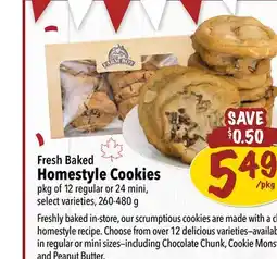 Farm Boy Fresh Baked Homestyle Cookies offer