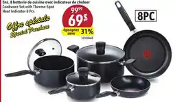 Sushi Shop Cookware Set with Thermo-Spot Heat Indicator 8 Pcs offer