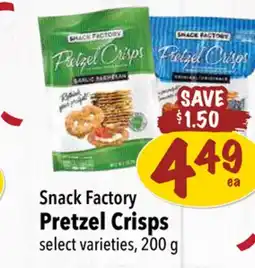 Farm Boy Snack Factory Pretzel Crisps offer