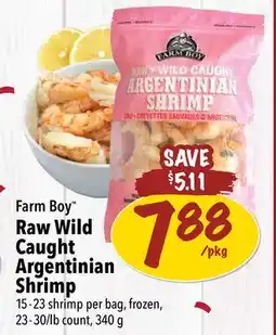Farm Boy Farm Boy Raw Wild Caught Argentinian Shrimp offer