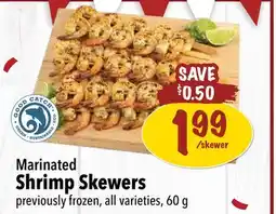Farm Boy Marinated Shrimp Skewers offer