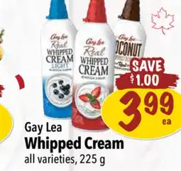 Farm Boy Gay Lea Whipped Cream offer