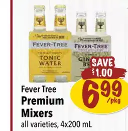 Farm Boy Fever Tree Premium Mixers offer