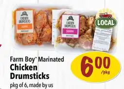 Farm Boy Farm Boy Marinated Chicken Drumsticks offer