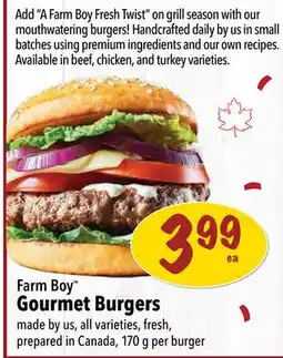 Farm Boy Farm Boy Gourmet Burgers offer