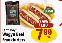 Farm Boy Farm Boy Wagyu Beef Frankfurters offer