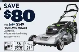 RONA PUSH LAWN MOWER offer