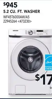 RONA 5.2 CU FT. WASHER offer