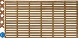 RONA 3/4 x 4' x 8' Treated wood and cedar lattices offer