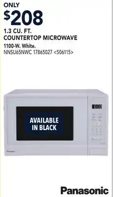 RONA 1.3 CU. FT. COUNTERTOP MICROWAVE offer
