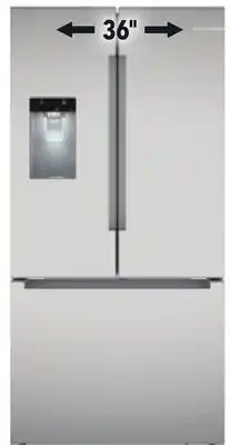 RONA BOSCH 26 CU. FT. REFRIGERATOR offer