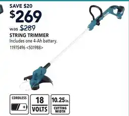 RONA STRING TRIMMER offer