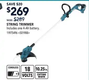 RONA STRING TRIMMER offer