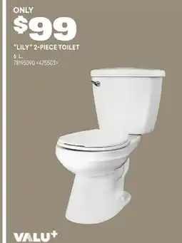 RONA LILY 2-PIECE TOILET offer