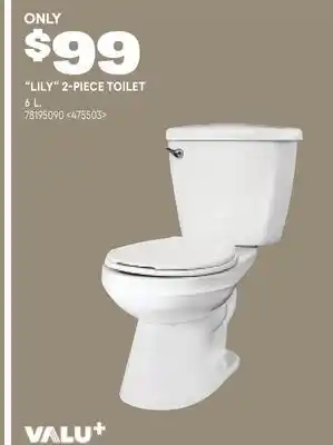 RONA LILY 2-PIECE TOILET offer
