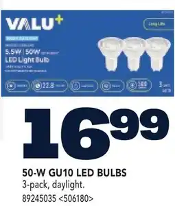 RONA 50-W GU10 LED BULBS offer