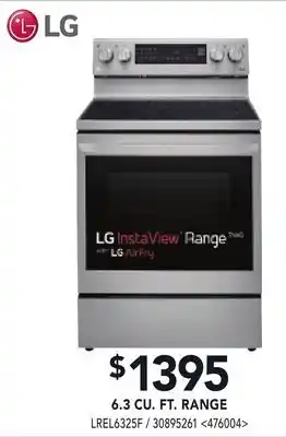 RONA 6.3 CU. FT. RANGE offer