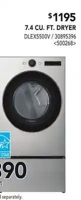 RONA 7.4 CU. FT. DRYER offer