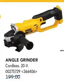 RONA DEWALT ANGLE GRINDER offer