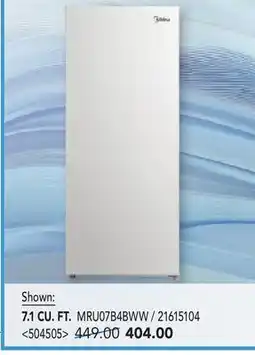 RONA 7.1 CU. FT. MIDEA freezers offer
