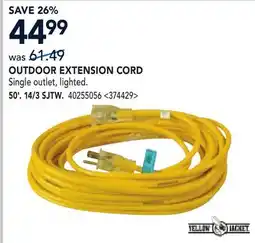 RONA Dewalt OUTDOOR EXTENSION CORD offer